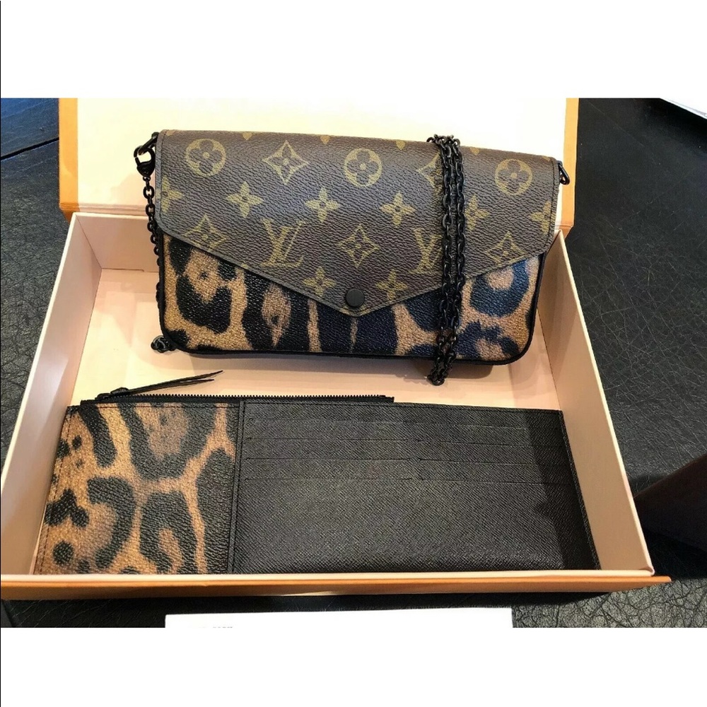 Limited edition LV pochette Felicia Wild animal